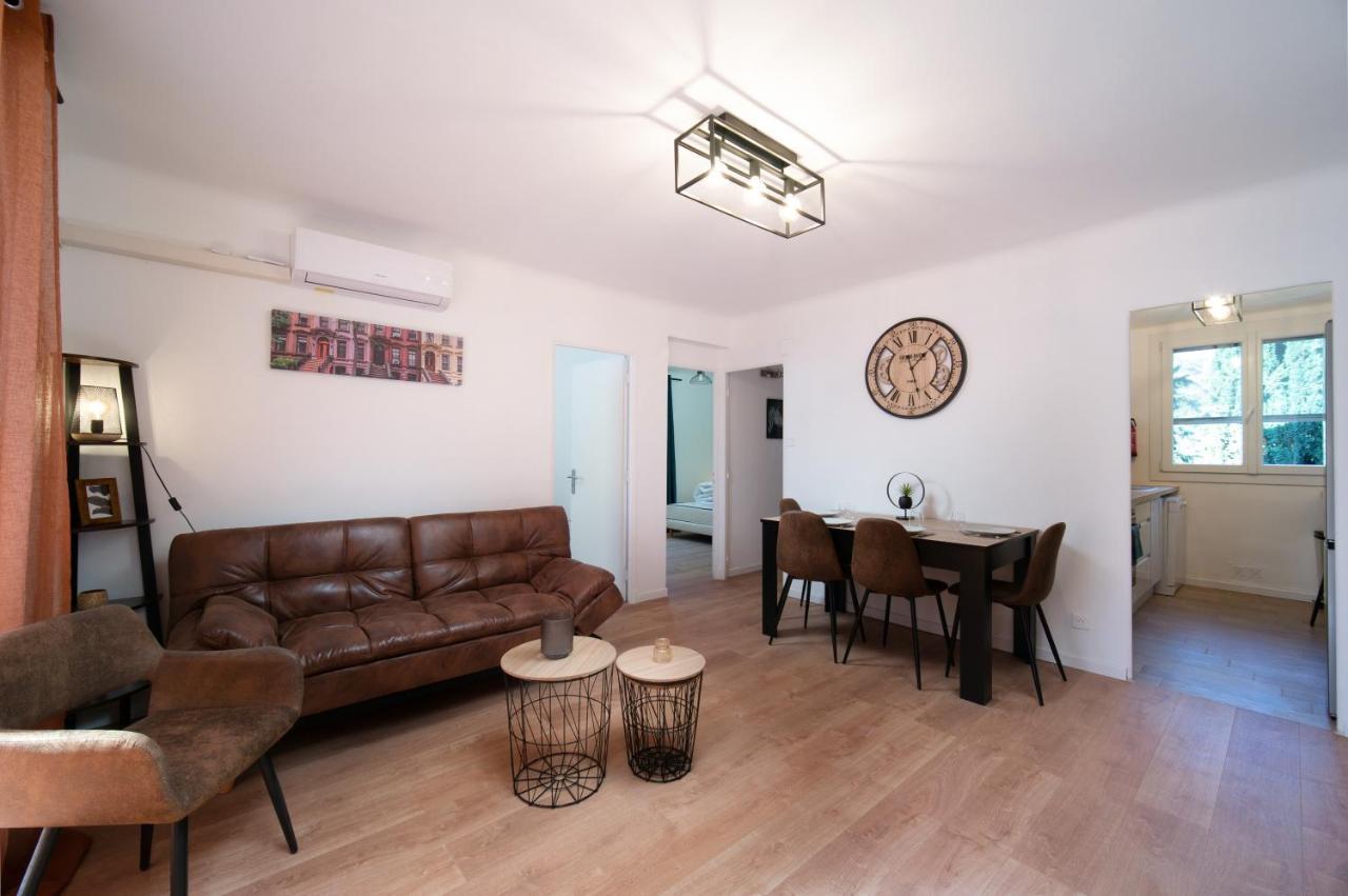 Grand Appartement 3 Chambres Avec Clim Et Balcon Marsella Exterior foto