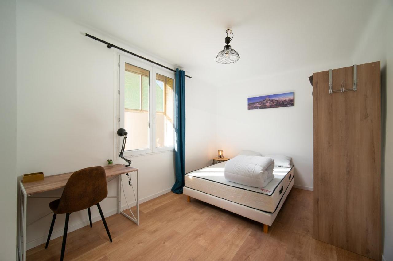 Grand Appartement 3 Chambres Avec Clim Et Balcon Marsella Exterior foto
